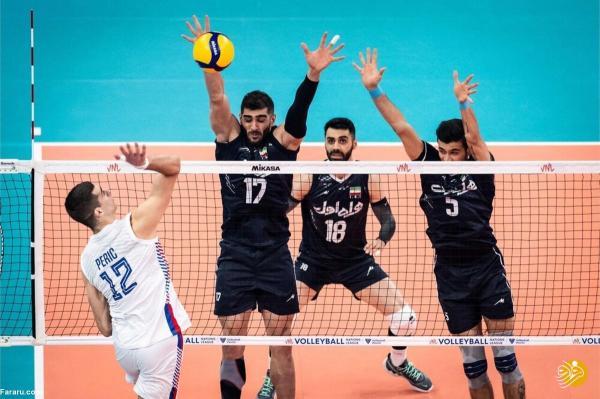 روز و ساعت بازی والیبال ایران ، لهستان در یک چهارم نهایی لیگ ملت ها