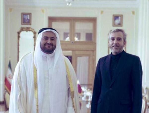 رایزنی معاون وزیر خارجه قطر با علی باقری