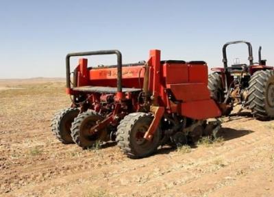 افزایش کشت مستقیم غلات در اراضی کشاورزی قزوین